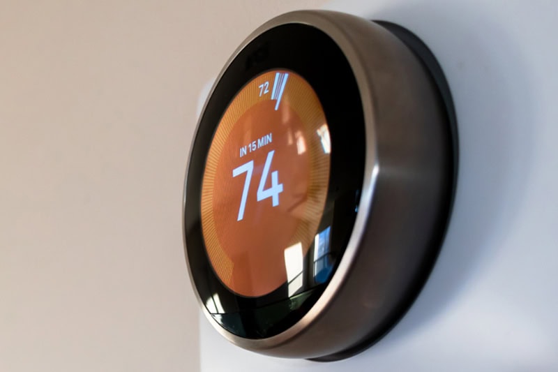 How Smart Thermostats and Zoning Can Boost Your Commercial Heating. Smart Home thermostat.